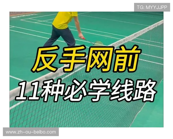 羽毛球左手发网前球